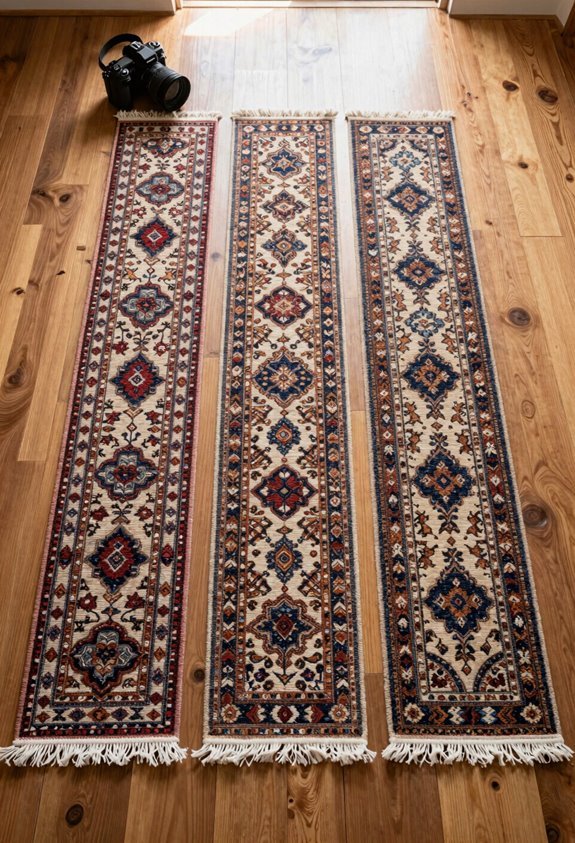 hallway runner sizing and seams