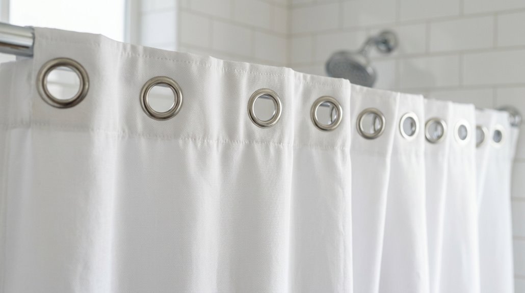 how many holes in curtain