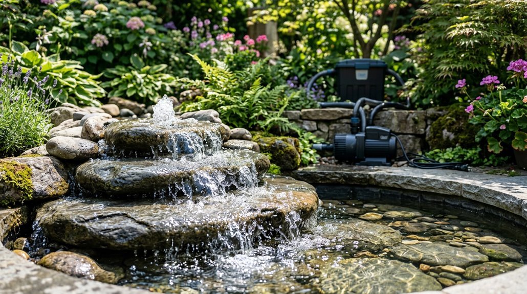 how to keep fountain water clean