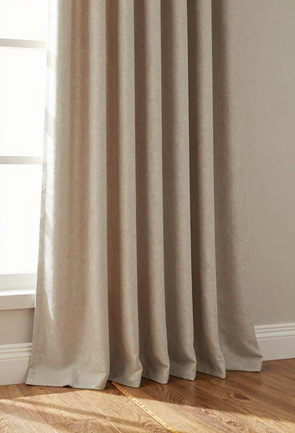 rod height and curtain length guidelines