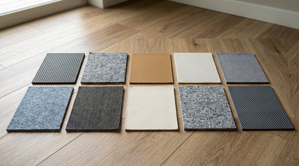 ten safe rug backings for vinyl plank flooring