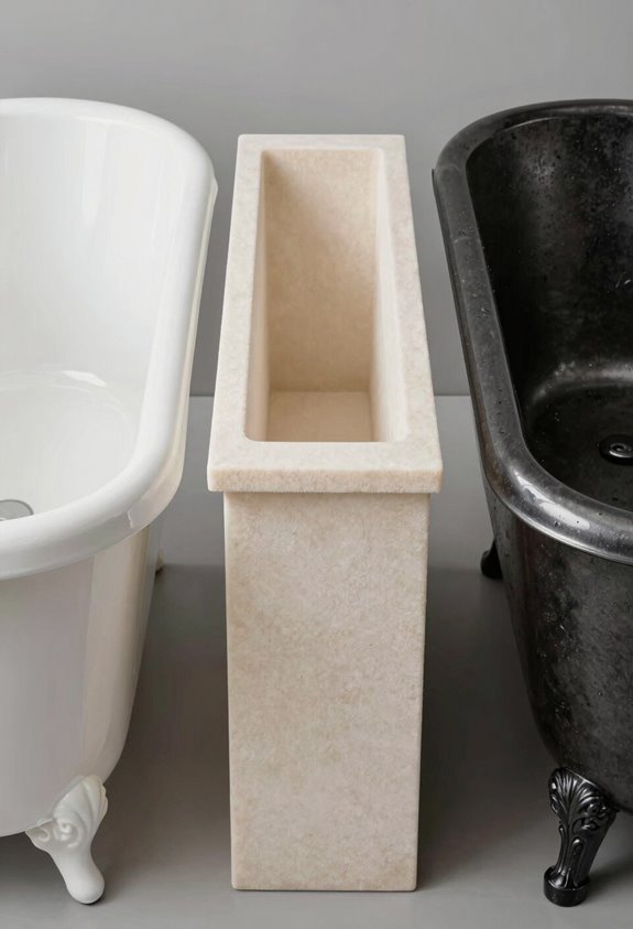 three criteria guide tub choice
